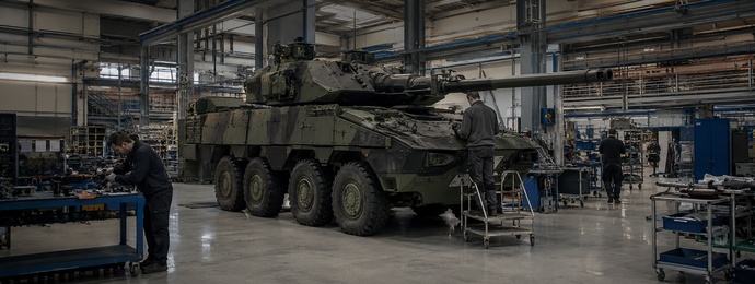 NTG24 - Rheinmetall wächst in eine neue geopolitische Rolle