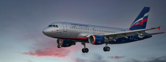 Nach langer Pause stürzt Aeroflot in Moskau in die Tiefe - Newsbeitrag