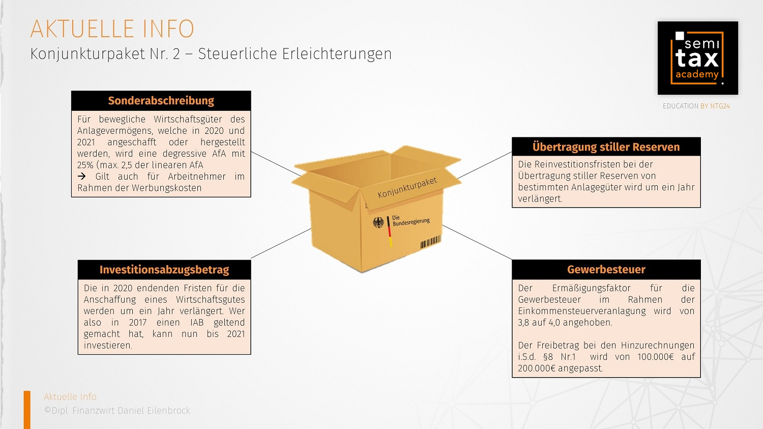 Konjunkturpaket Teil 2