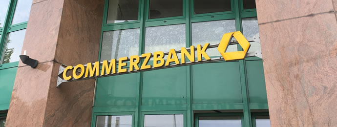 Eingang Commerzbank Filiale