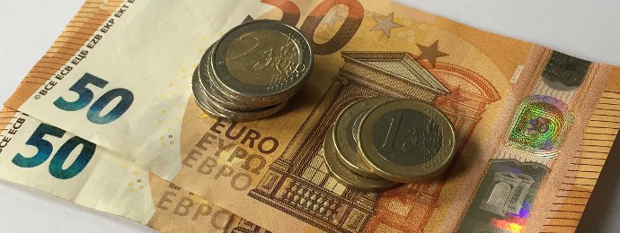 Euroscheine Eurogeld