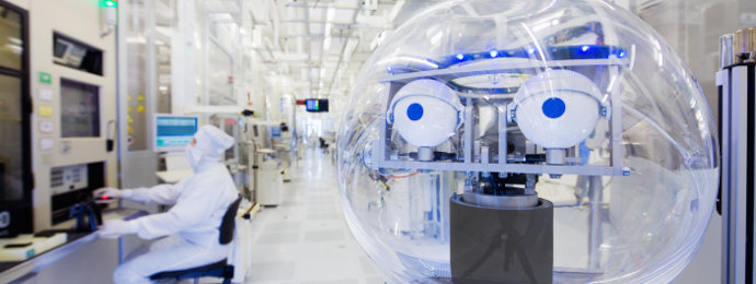 Infineon Reinraum
