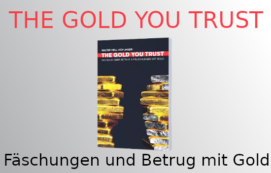 Werbebanner Gold Fälschungen