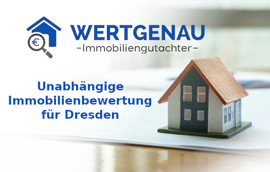 Werbebanner Immobilienbewertung Dresden