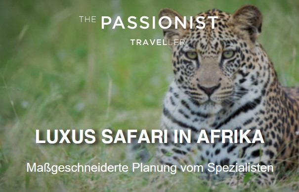 The Passionist - Luxus Safari in Afrika